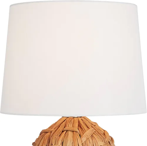 Vista 3 de 360 Lighting Nantucket - Juego de 2 lámparas de mesa rústicas de 26 pulgadas de alto, estilo casa de campo, estilo rústico natural, sala de estar