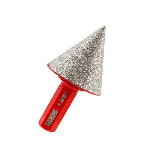 Vista 24 de DT-DIATOOL Brocas biseladas de diamante - Broca de corona de diamante de 4/5 pulgadas x 5/8"-11 rosca para agrandar, recortar, dar forma a agujeros