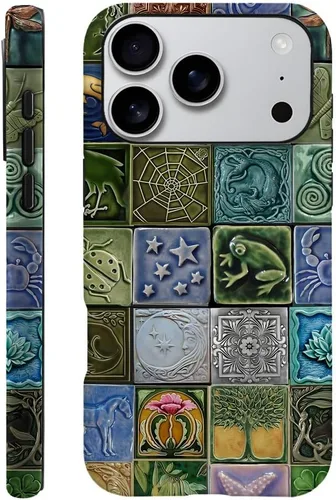 Vista 48 de Compatible con iPhone 13, Funda para teléfono duradera y a prueba de golpes con diseño de estantería de otoño - Calabaza de otoño Otoño Otoño