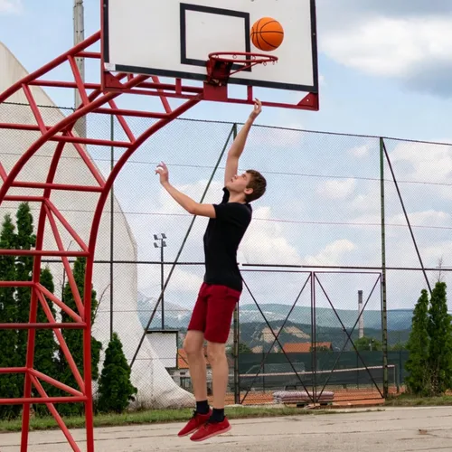 Vista 7 de Aoneky Baloncesto de goma para interiores y exteriores