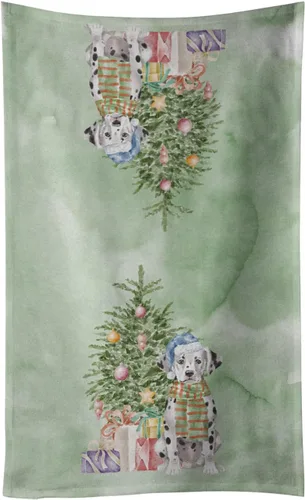 Vista 49 de Caroline's Treasures Toalla de cocina Christmas English Bulldog #2, 15 X 28, multicolor