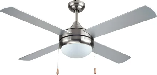 Vista 8 de BLACK+DECKER Ventilador de techo de 52 pulgadas con kit de luz y cadena de tracción, 5 aspas, vidrio esmerilado blanco