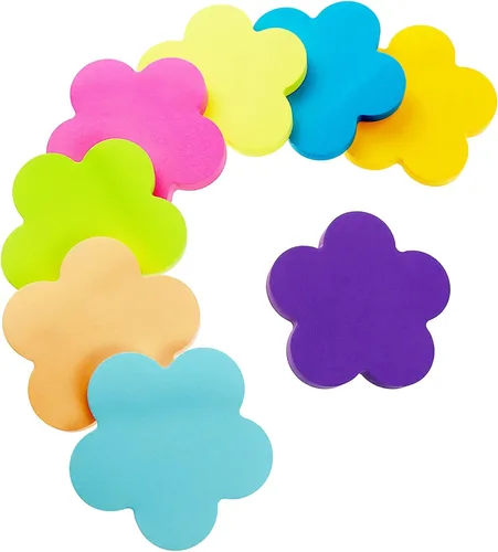 Vista 10 de Notas adhesivas, 560 hojas de 3 x 3 pulgadas, notas adhesivas de color, almohadillas autoadhesivas de colores brillantes para cuaderno de oficina