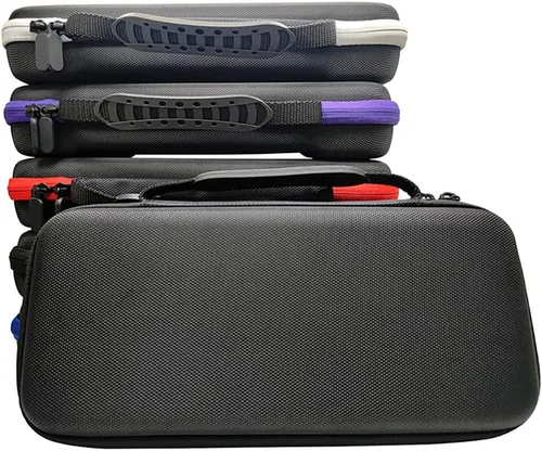 Vista 8 de Voikoli - Carcasa rígida de Eva compatible con ASUS ROG Ally Gaming de mano, a prueba de golpes, elegante y duradera (negro)