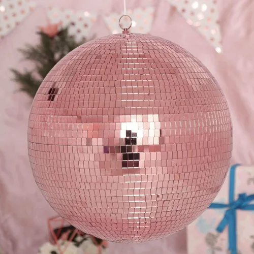 Vista 14 de Efavormart - 6 espejos de cristal de oro rosa de 2 pulgadas, decoración de fiesta de discoteca para bodas, eventos, fiestas de cumpleaños