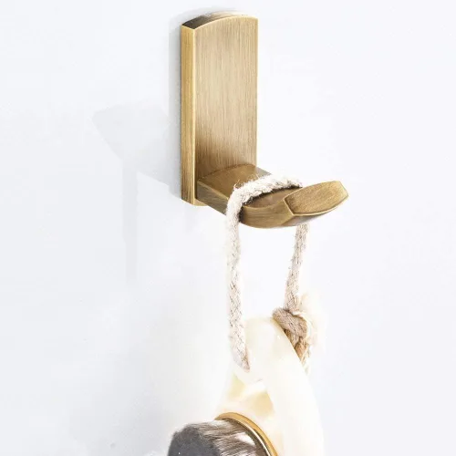 Vista 3 de WINCASE Accesorios de baño de latón, soporte para toallas de baño, antiguo, juego de barra de toalla, soporte para papel higiénico, gancho
