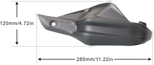 Vista 2 de BAFAFA Handle Bar Protector Motorcycles Handguards for for TRK 502 502x TRK502 TRK502X TRK251 for Adventure Motorcycle Handlebar Handguard Hand