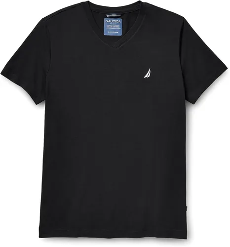 Vista 6 de Nautica Camiseta de manga corta para hombre con cuello en V