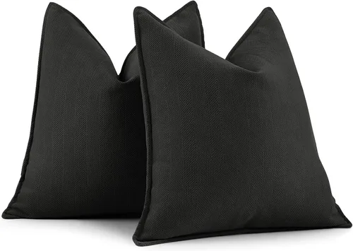 Vista 15 de ZWJD - Juego de 2 fundas de cojín decorativo de 16 x 16 pulgadas, de felpilla, con diseño elegante, suaves, para sofá, cama y decoración del hogar
