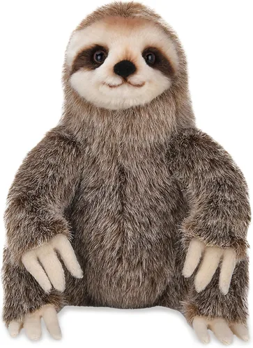 Vista 8 de Bearington Perezoso de Peluche Animal de Peluche Perezoso Juguete de Peluche Peluches de la Selva para Adolescentes, Niños, Chicos y Chicas