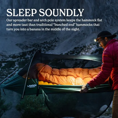 Vista 4 de Lawson Hammock Blue Ridge - Hamaca y tienda de campaña para acampar