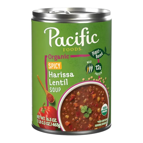 Vista 10 de Pacific Foods Sopa orgánica de tortilla de pollo, lata de 16.3 oz
