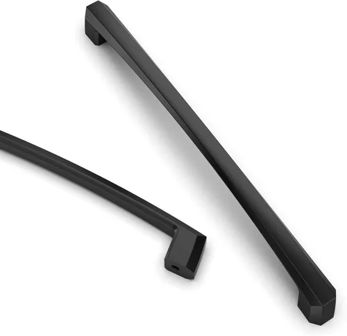 Vista 40 de Asidrama - Paquete de 2 manijas de gabinete de cocina de níquel satinado cepillado de 3 pulgadas (76 mm), tiradores de gabinete, herrajes