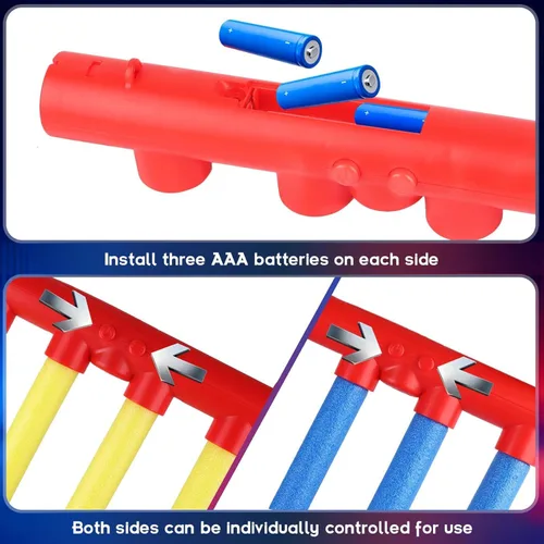 Vista 3 de Reflex Sticks, juego de reflejo que cae, juegos de palo de caída para entrenamiento en tiempo de reacción, juego de palos de captura para niños