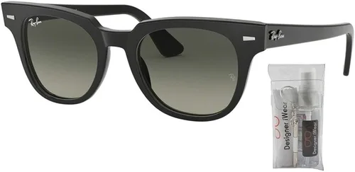 Vista 2 de Ray-Ban RB2168 METEOR Sunglasses For Men For Women BUNDLE with Designer iWear Complimentary Eyewear Care Kit