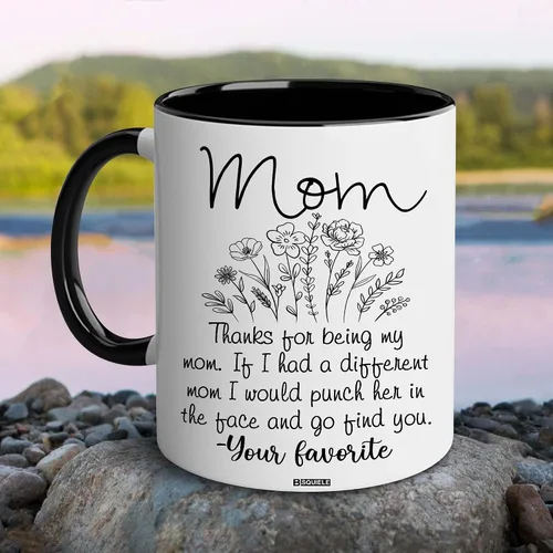 Vista 4 de BSQUIELE Regalos para mamá – Taza para mamá – Día de la Madre, regalos de cumpleaños para mujeres, madre, mamá, mamá, ella, esposa, señora, novia