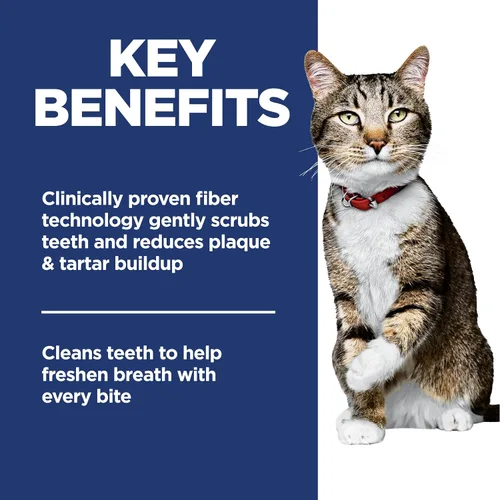 Vista 5 de Protección dental para gatos adultos Hill's Science Diet