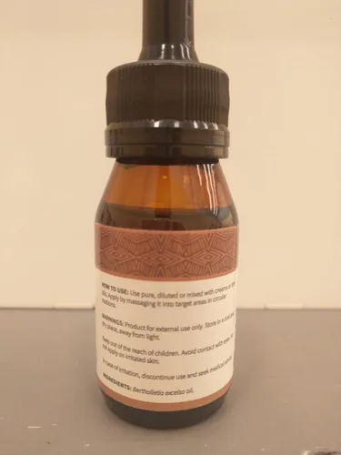 Vista 3 de AMAZONLY Botanic Bliss Collection - Aceite vegetal amazónico de nuez de Brasil, Andiroba y Pracaxi para cabello y piel, paquete de 3