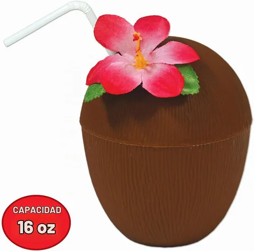 Vista 3 de Beistle Taza de coco de plástico