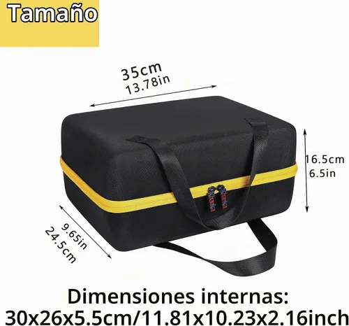 Vista 2 de khanka Estuche rígido de repuesto para DEWALT 20V MAX* acabado clavador en ángulo 16GA (DCN660B), solo funda