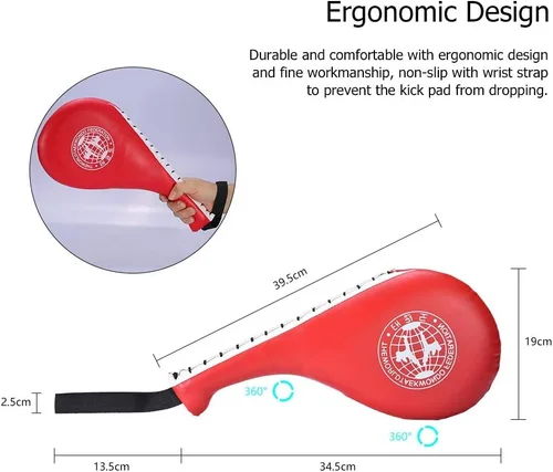 Vista 2 de Estink Taekwondo Kick Pad, 1 almohadilla duradera para kickboxing y karateing