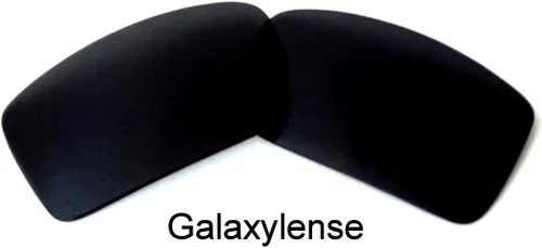 Vista 2 de Lentes de repuesto Galaxy para Oakley Gascan Polarizado Negro 100% UVAB