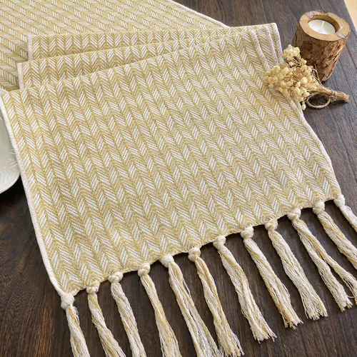 Vista 27 de FEXIA Camino de Mesa Negro con Borlas de 72 Pulgadas Macramé Boho Estilo Granja Camino de Mesa para Decoración de Dormitorio y Comedor
