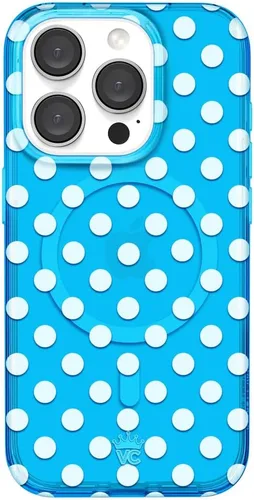 Vista 135 de VELVET CAVIAR Funda compatible con MagSafe para iPhone 15, probada en caídas de 10 pies, estampado de leopardo y amatista morada
