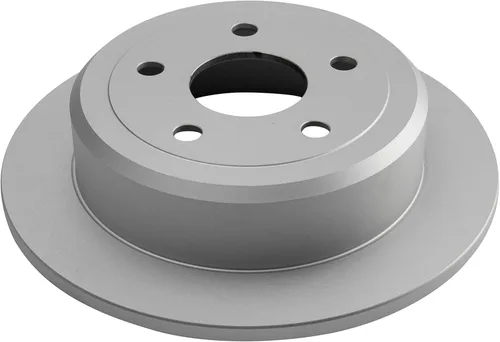 Vista 5 de TRQ Kit de pastillas de freno trasero y rotor, kit químico de freno, pastillas de freno Rotor de freno de cerámica Premium recubierto G compatible