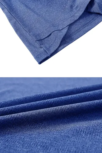 Vista 7 de YSENTO Camisas polo de golf Dry Fit para mujer, manga corta, cuello en V, sin cuello, ropa