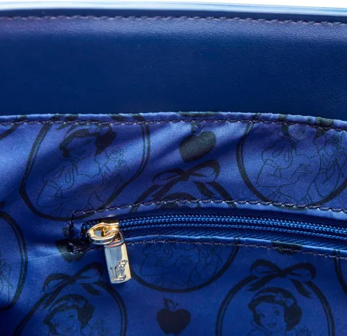 Vista 6 de Loungefly Disney - Bolso cruzado blanco como la nieve, talla única, Blanco (Snow white), talla única