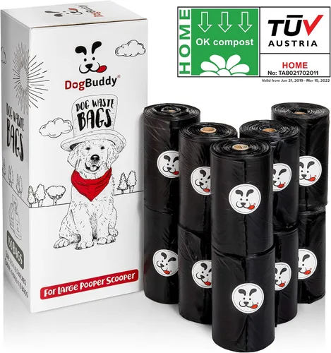 Vista 3 de Paquete grande de recogedor de excrementos (niebla) y bolsas de basura grandes (biodegradables)