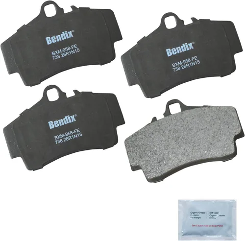 Vista 101 de Bendix Priority1 CFC154 - Juego de pastillas de freno de disco para Avanti II, Century, LeSabre, Regal, Riviera, chasis comercial, DeVille