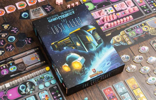 Vista 2 de Capstone Games Gaia Project The Lost Fleet - Juego de mesa de estrategia de expansión