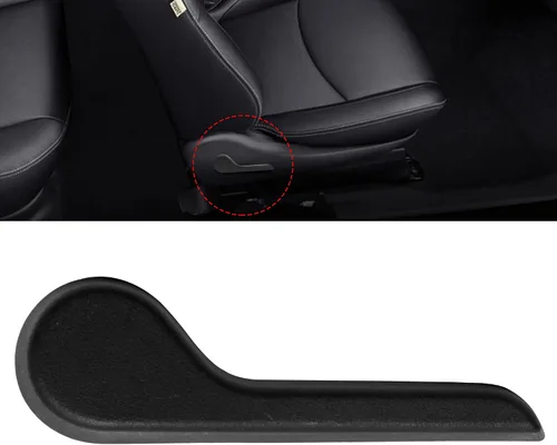 Vista 9 de HUSUKU Manija de Reclinación de Asiento LH Lado Izquierda del Conductor RH Lado Derecho del Pasajero Delantero Ébano para Camioneta Pickup SUV Chevy