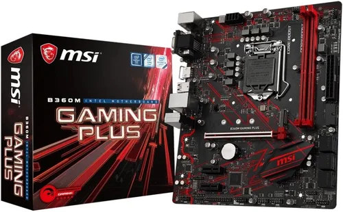 Vista 16 de MSI Serie Pro Intel Coffee Lake B360 LGA 1151 BTC ETH LTC Placa Base de Minería de Criptomonedas ATX (B360-F PRO)