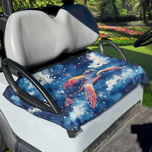Vista 34 de Funda para asiento de carrito de golf, ligera, ajuste universal, accesorios para carrito de golf, fácil de instalar