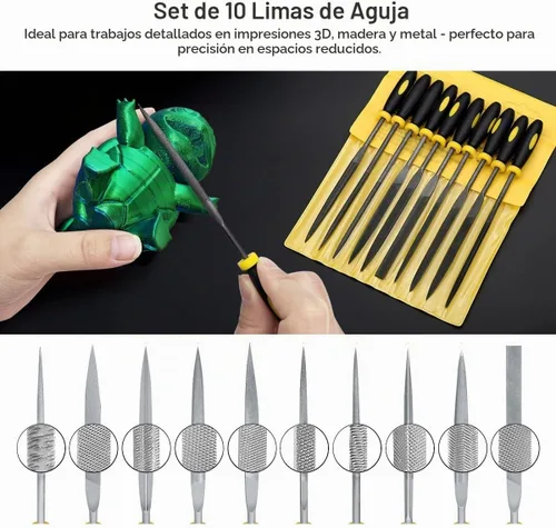 Vista 6 de Kit de herramientas de impresora 3D 82PCS con estuche para eliminación de impresión, limpieza y reparación