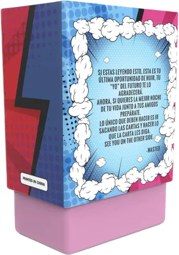 Vista 3 de WASTED - El juego de fiesta de Happy Ending Games - Tarjetas de juego - Juego de mesa de desafíos (versión en español)