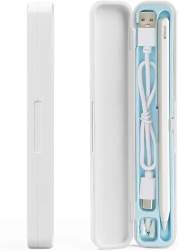 Vista 9 de Estuche SIXFU para Lápiz de Apple 2ª Generación/Lápiz de Apple 1ª Generación, Diseño de Estuche de Almacenamiento para Puntas de Lápiz de Apple
