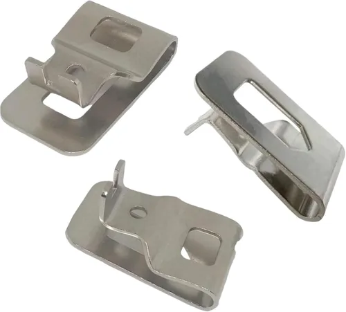 Vista 5 de 6 clips de cinturón para Dawelt 304 acero inoxidable herramientas de taladro Kit de gancho con tornillos para N268241 apto para herramientas