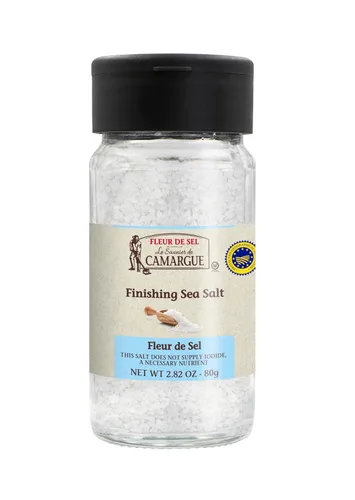 Vista 9 de Le Saunier de Camargue Flor de Sel con chile Espelette - Sal de acabado de sal marina francesa con chile suave - Sal escamosa gourmet cosechada a