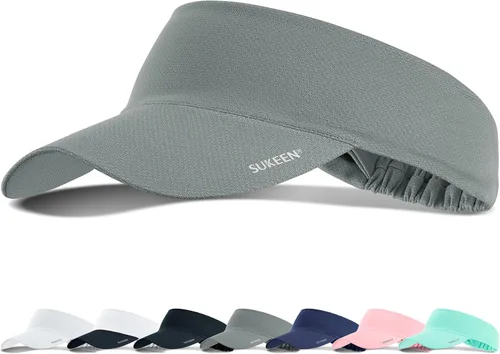 Vista 13 de Sukeen Visera solar elástica refrescante para mujeres y hombres con Negro
