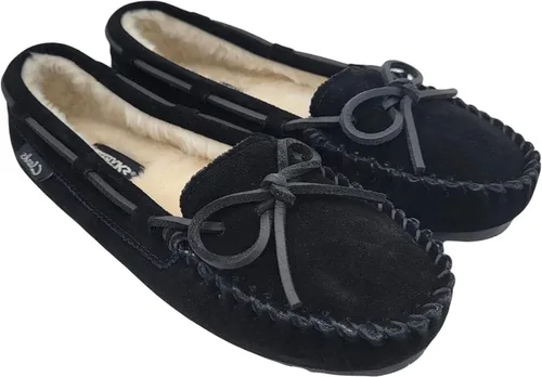 Vista 3 de Clarks Mocasines de gamuza para mujer para interiores y exteriores