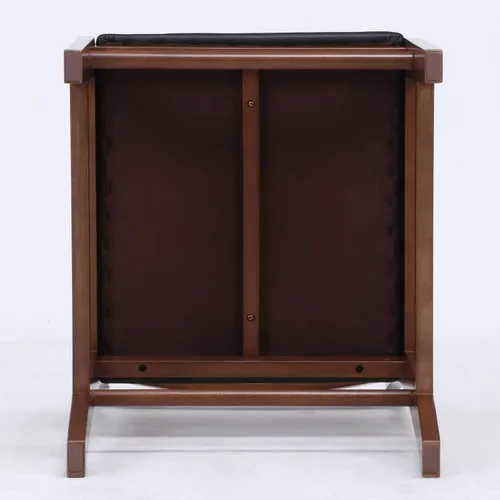 Vista 11 de 不二貿易(Fujiboeki) Fuji Boeki 98817 Dining Chair, Chair, Width 16.1 x Depth 20.1 x Height 31.1 inches (41 x 51 x 79 cm), Brown, Natural Wood, Synthetic