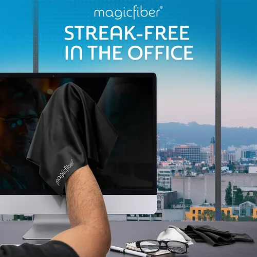 Vista 3 de MagicFiber - Paño de limpieza de microfibra extra grande para pantallas