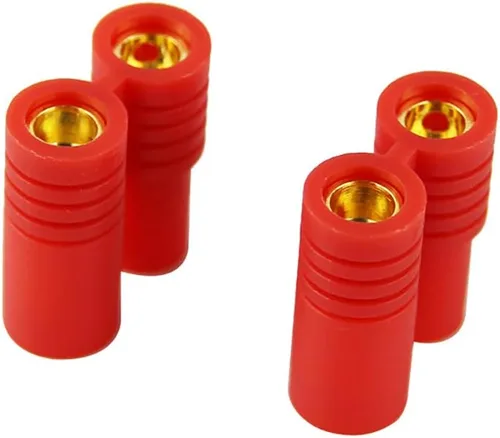 Vista 2 de 10sets macho hembra HXT 0.138 in oro banana bala conector enchufes con vivienda conjuntos para lipo batería/ESC/multicopter