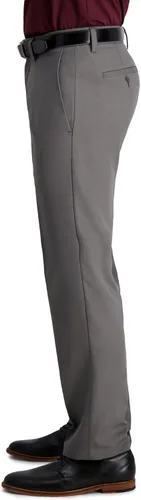 Vista 2 de Haggar Cool 18 Pro - Pantalón casual de corte recto para hombre