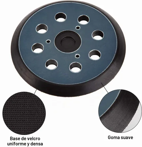 Vista 3 de Almohadilla de repuesto de 5 pulgadas compatible con DeWalt DW4388 DW421