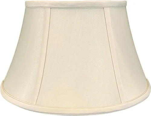 Vista 2 de Royal Designs pantalla de lámpara de pared Billiotte con diseño de campana de tambor - Beige - 8 x 12.5 x 7.6 pulgadas